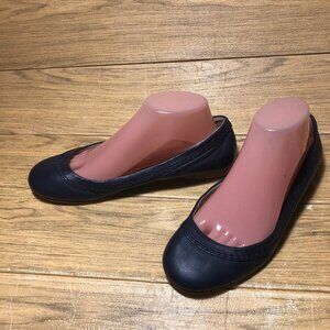 Boden blue leather ballerinas, leather lining, 8.5
